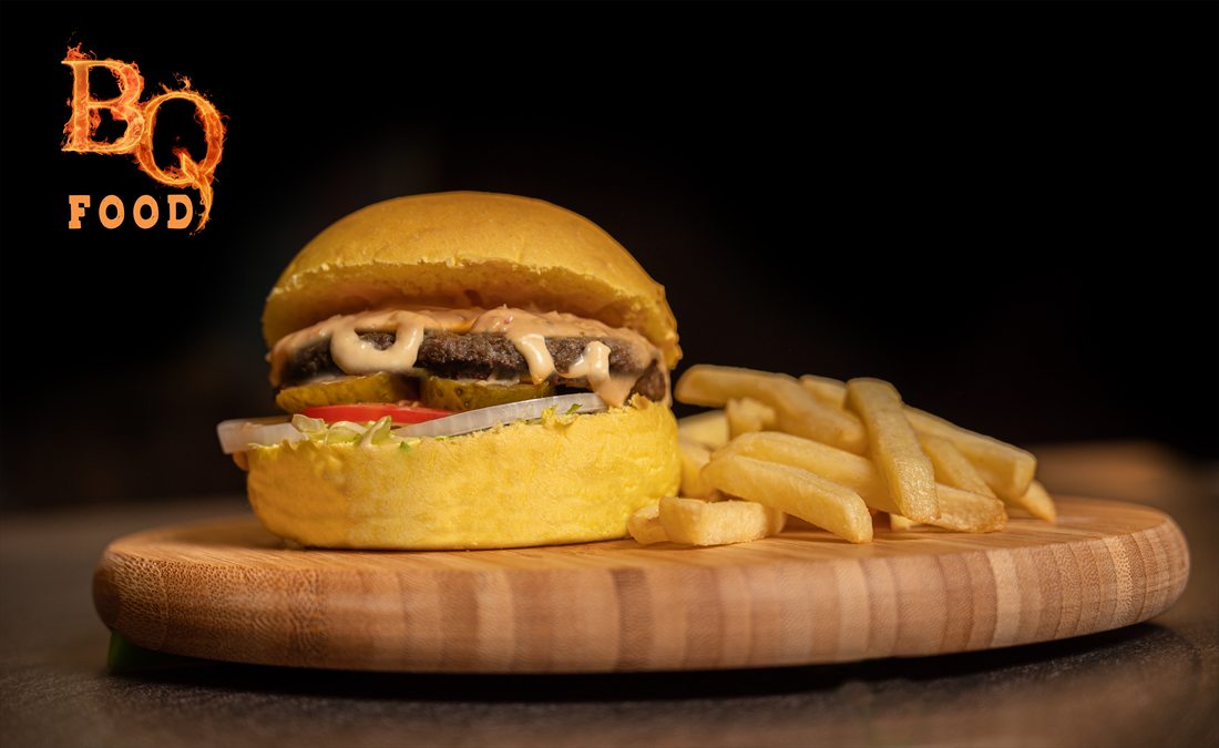 BQ — cheeseburger